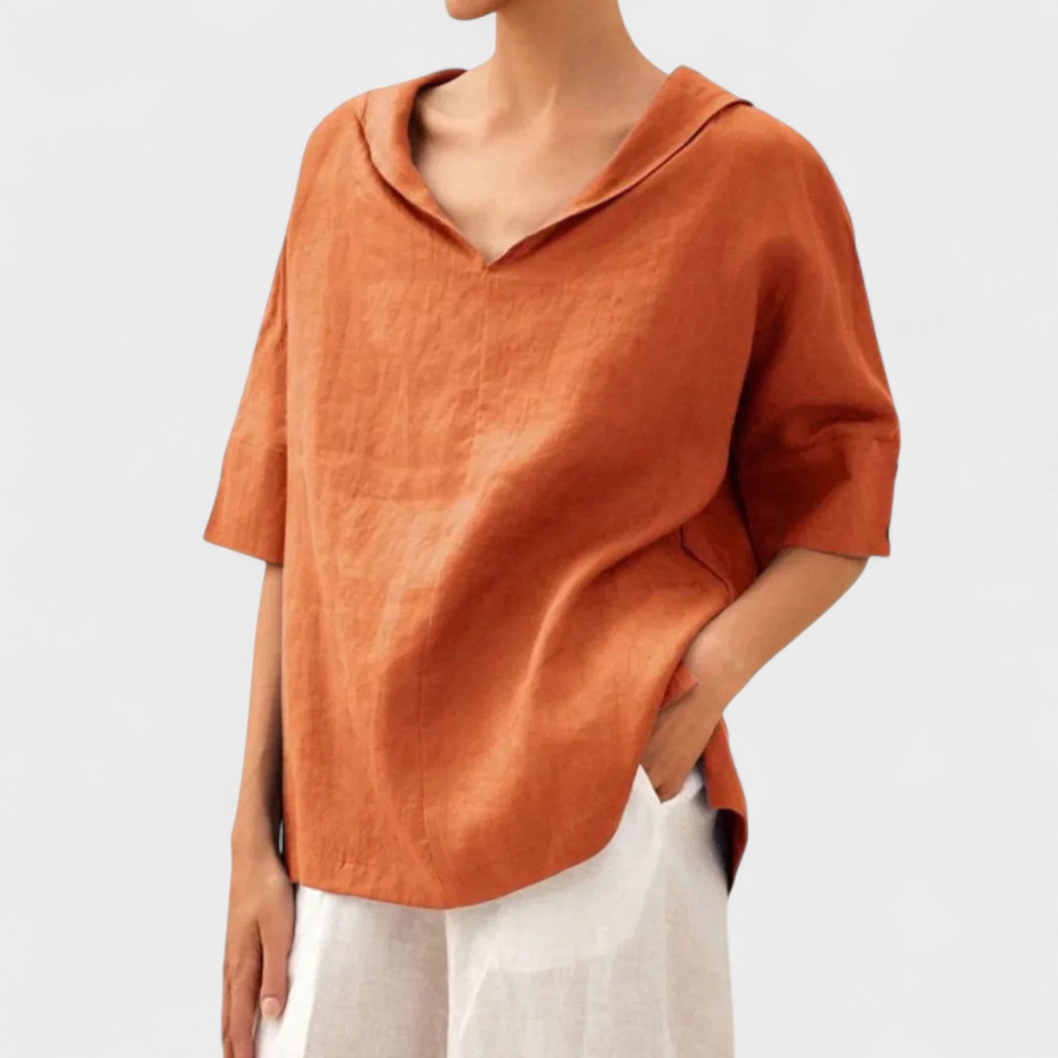 Liliana – Blusa de Linho