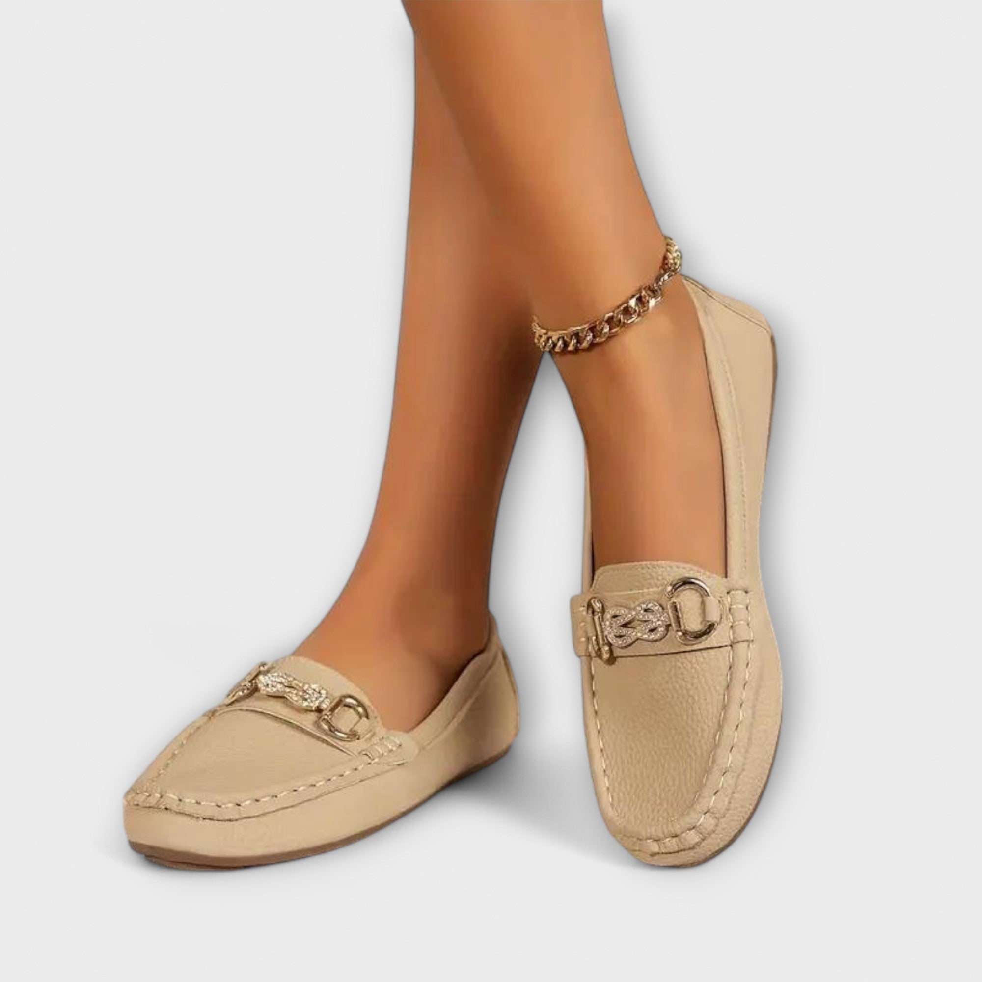 Lara - Mocassins de pele