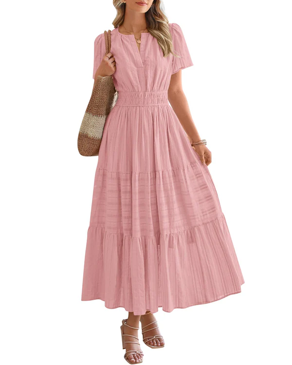 Beatriz – Vestido Maxi Boho Fluido