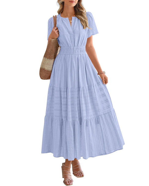 Beatriz – Vestido Maxi Boho Fluido