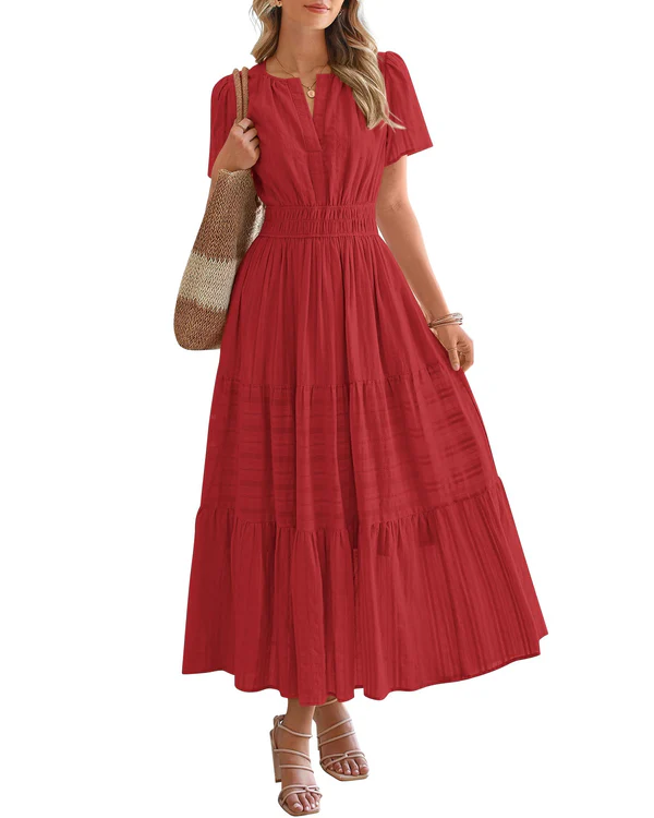 Beatriz – Vestido Maxi Boho Fluido
