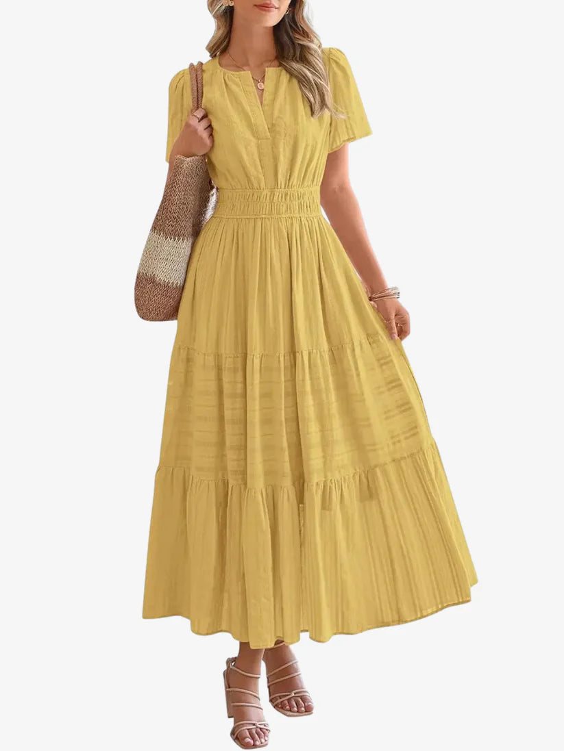 Beatriz – Vestido Maxi Boho Fluido