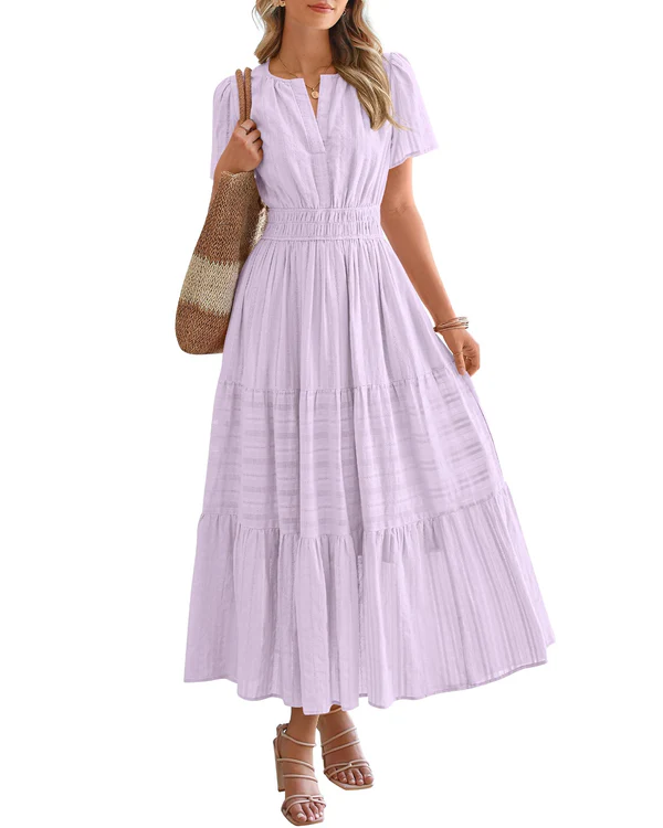 Beatriz – Vestido Maxi Boho Fluido