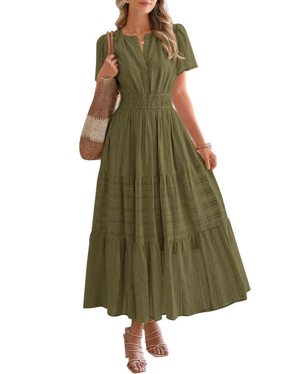 Beatriz – Vestido Maxi Boho Fluido