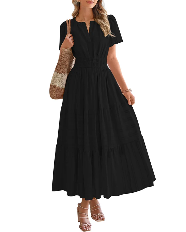 Beatriz – Vestido Maxi Boho Fluido