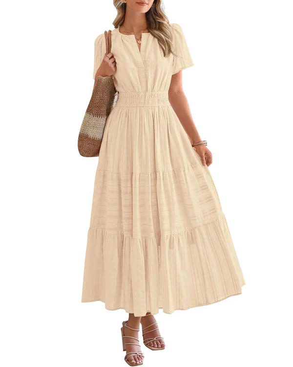 Beatriz – Vestido Maxi Boho Fluido
