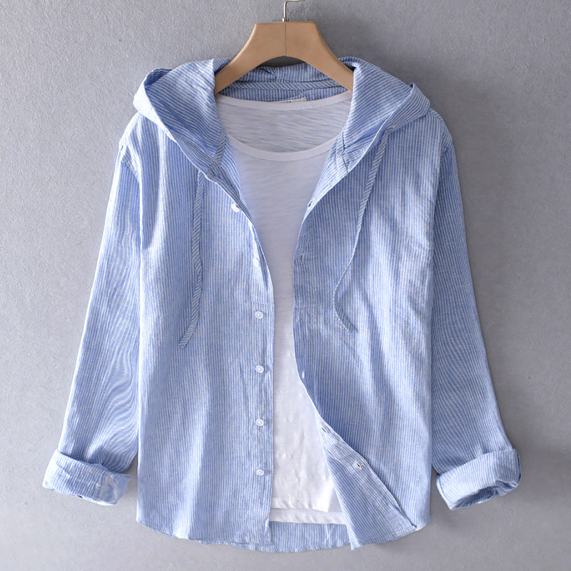 Filipa - Blusa de Algodão com Capuz