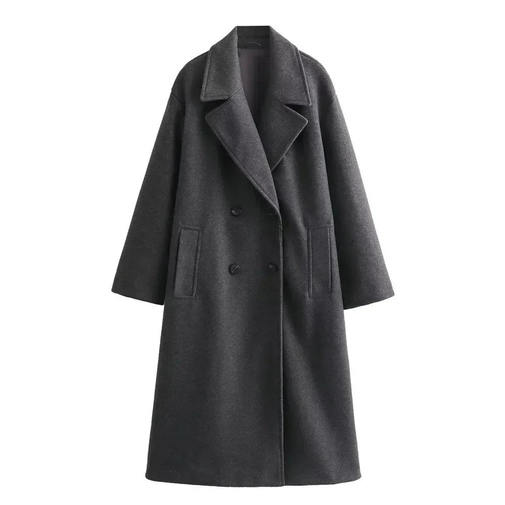 Warmer Wintermantel mit elegantem Design