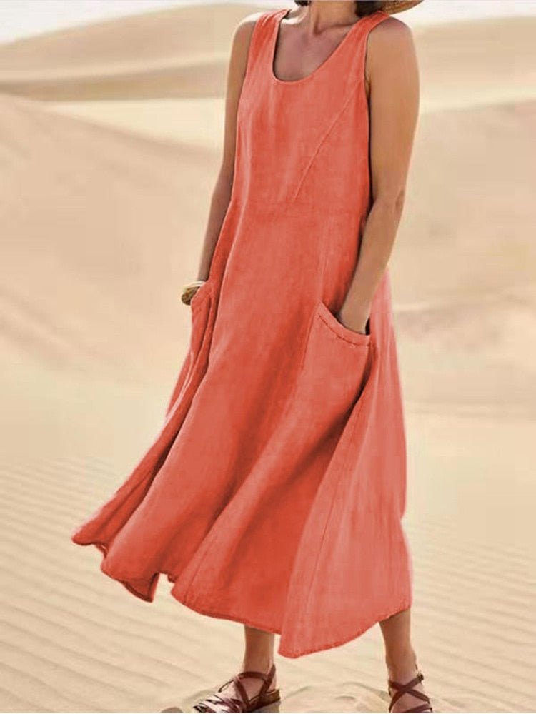 Maria - Vestido Elegante de Primavera
