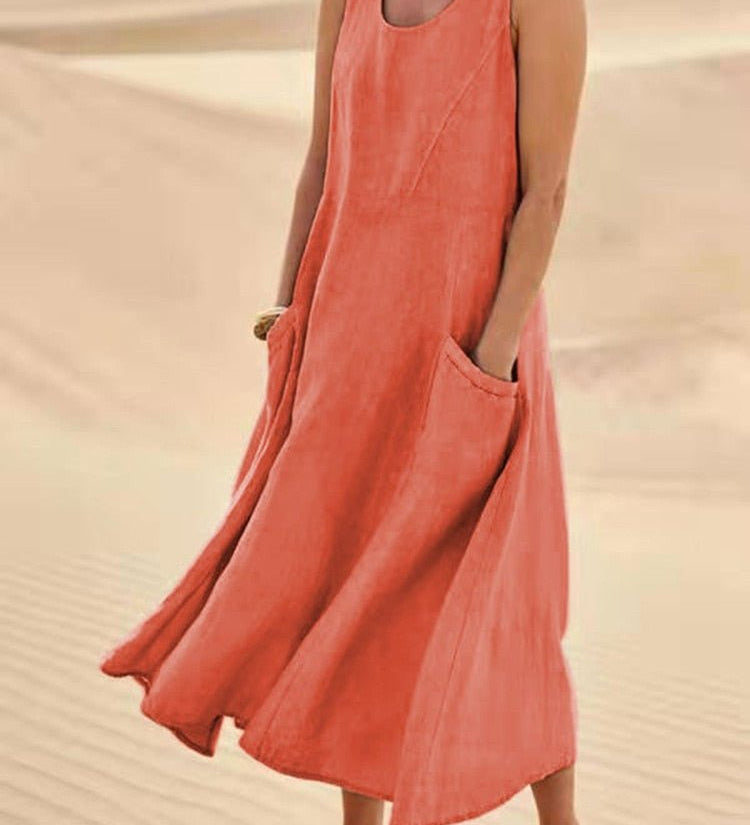 Maria - Vestido Elegante de Primavera