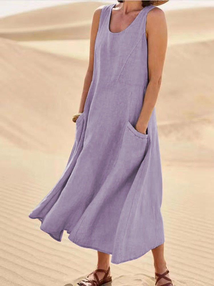 Maria - Vestido Elegante de Primavera