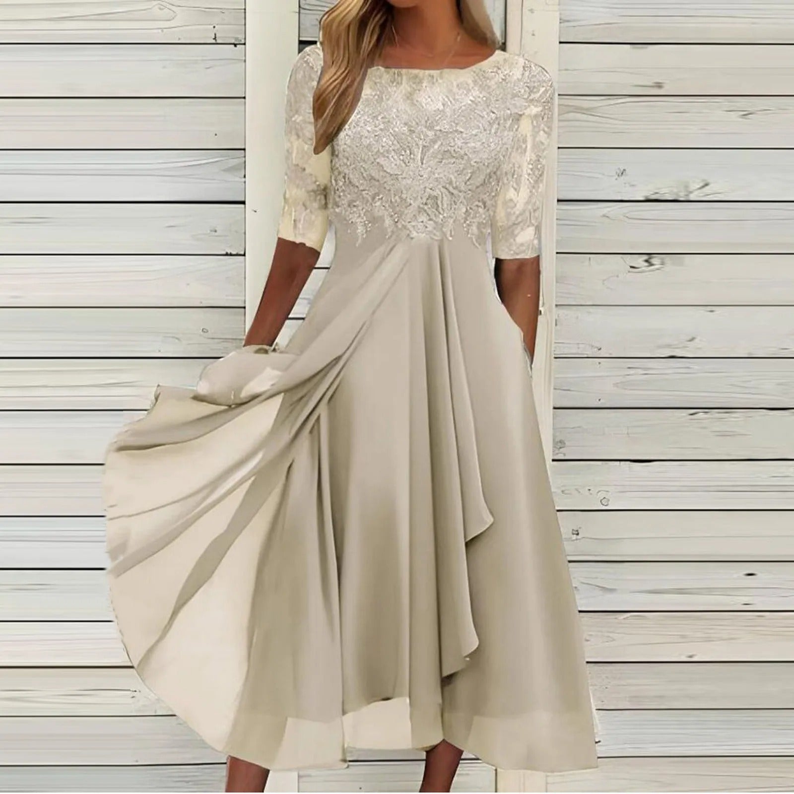 Dalila - Vestido de renda elegante