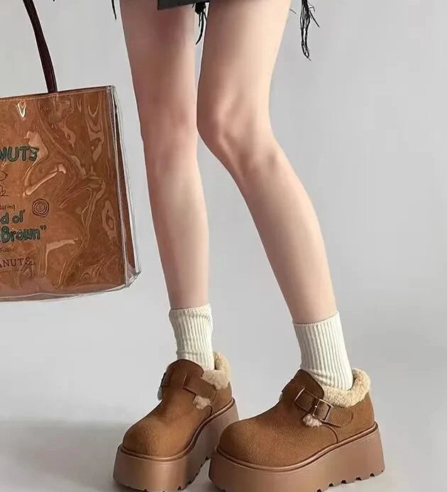 Elisa |Botas com plataforma elegante para o inverno com um toque moderno