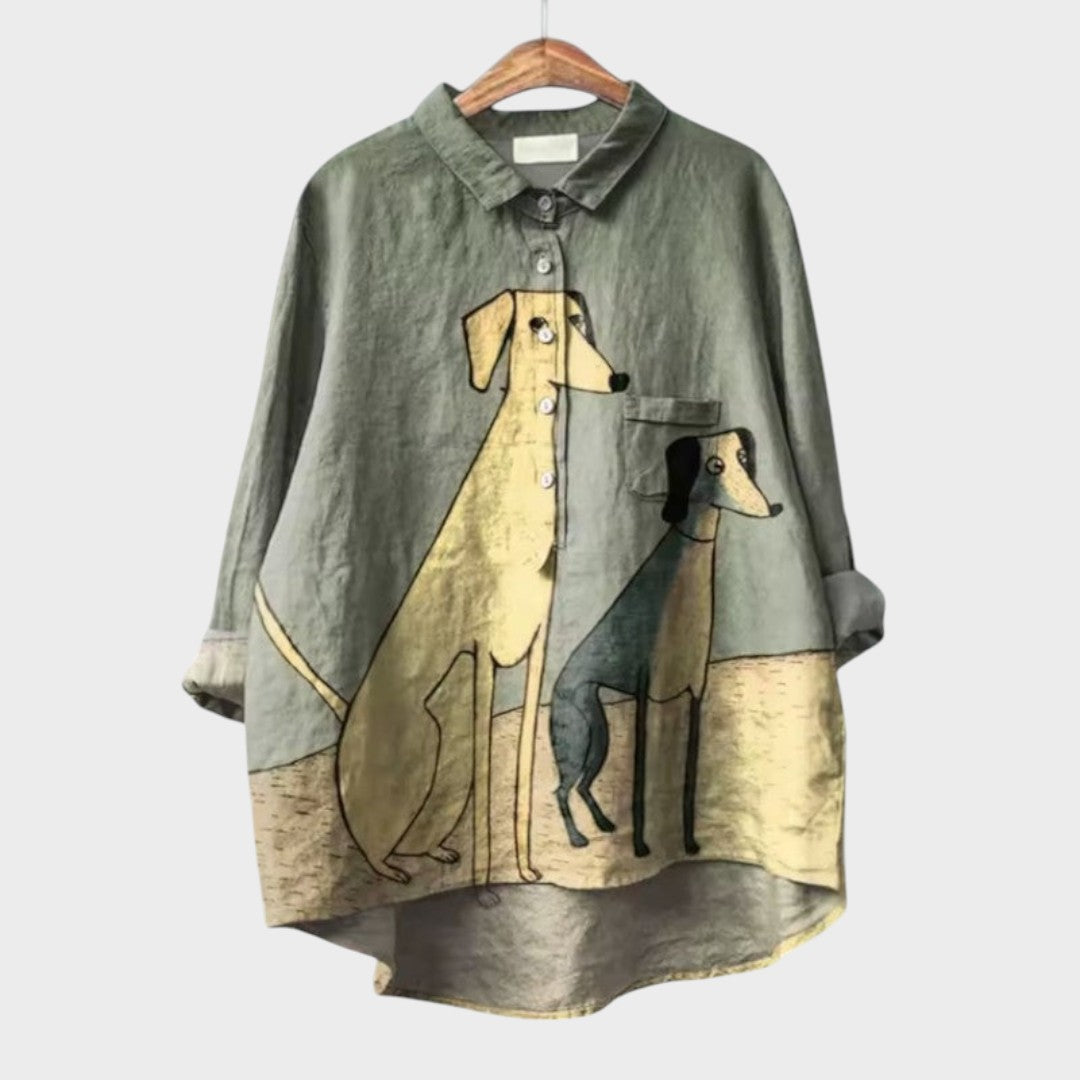 Amélia - Camisa Artística