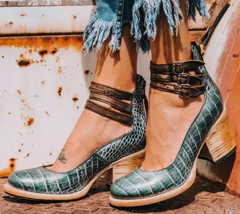 Alexandra | Sapatos clássicos vintage com salto