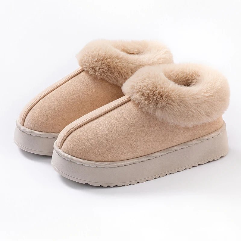 Lumina | Botas de Salto Alto com Forro de Pelúcia Quentes