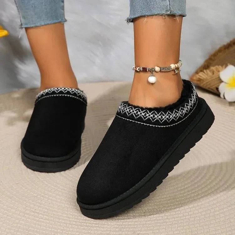 Luna | Botas Femininas Quentes com Forro de Pelúcia