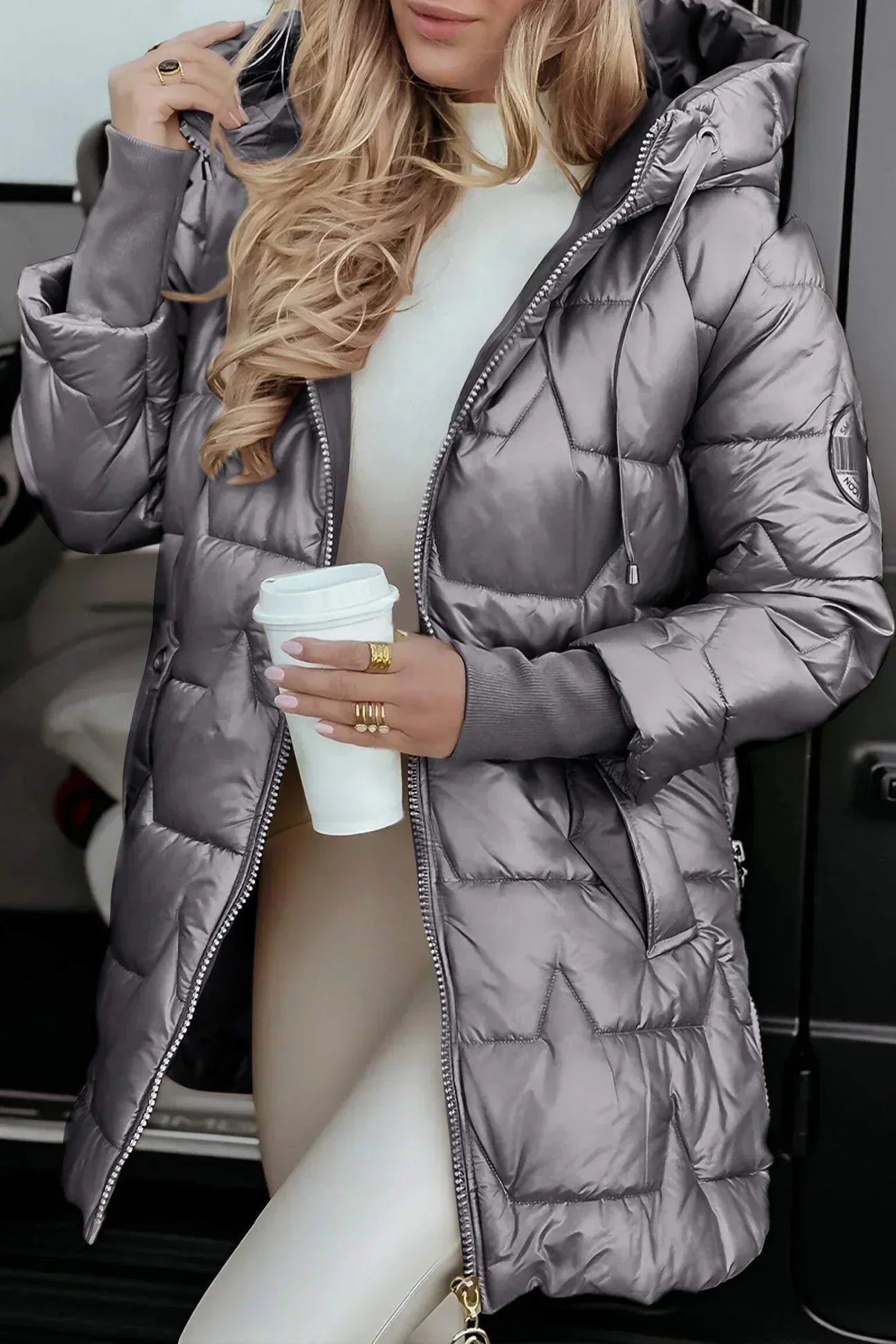 Nolwen Stylischer Wintermantel