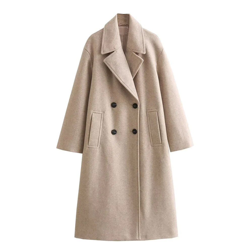 Warmer Wintermantel mit elegantem Design
