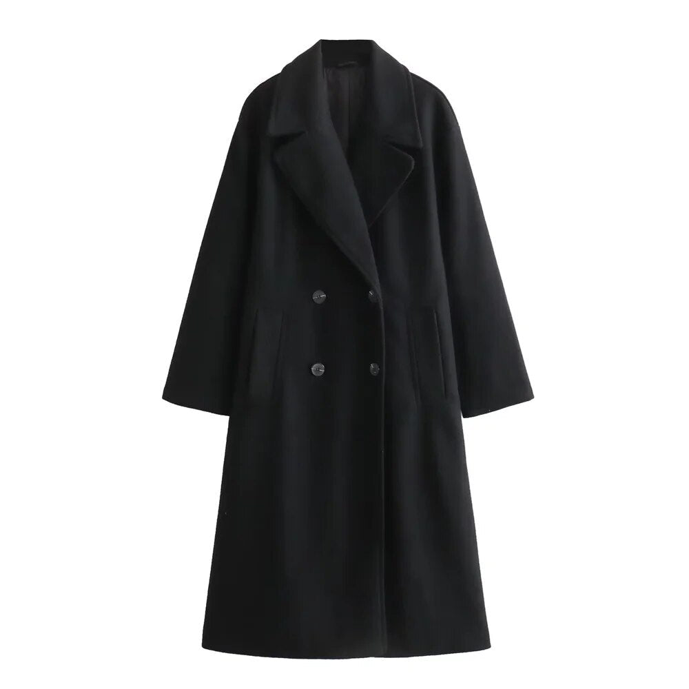 Warmer Wintermantel mit elegantem Design